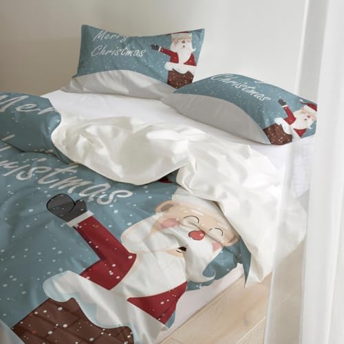 LooPoP Christmas Comforter Set California King 3 Piece 1
