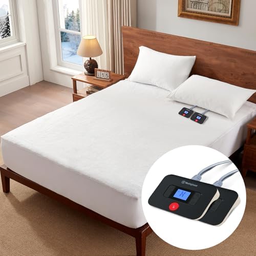 Westinghouse King Size Electric Mattress Pad with 10 Heat Settings