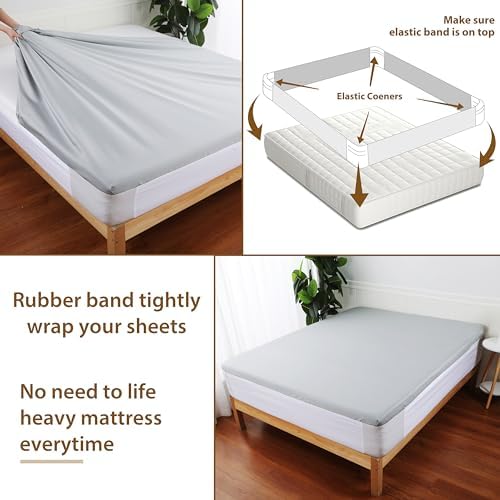 WOXXIY Bed Sheet Holder for Full Mattress 1