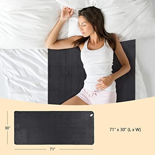 Giantex Electric Mattress Pad with 5 Modes and Timer