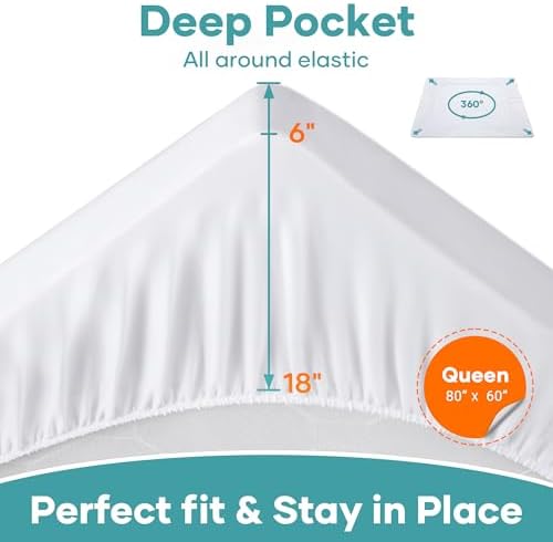 OhGeni Waterproof Mattress Protector Queen Size 1