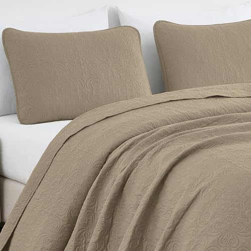 Chezmoi Luca 3-Piece Oversized Bedspread Set