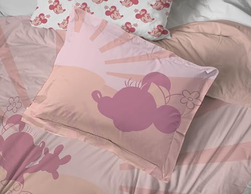Jay Franco Disney Minnie Mouse Twin Comforter Set - 5 Piece Pink Bedding