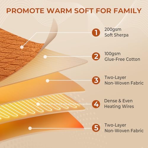 HelaSnug Electric Heated Mattress Pad King Size