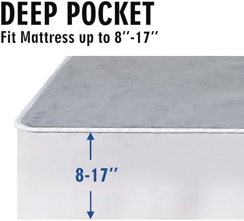 DAILYLIFE Heated Mattress Pad 60 X 80 Electric Bed Warmer