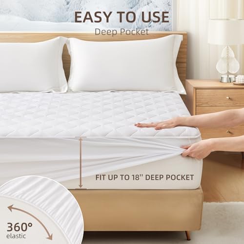 Caperia Heated Mattress Pad with 9 Heat Settings