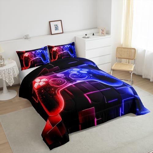 Erosebridal Gamer Comforter Set for Kids