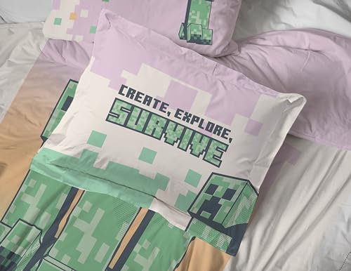 Jay Franco Minecraft Creeper 7-Piece Comforter Set