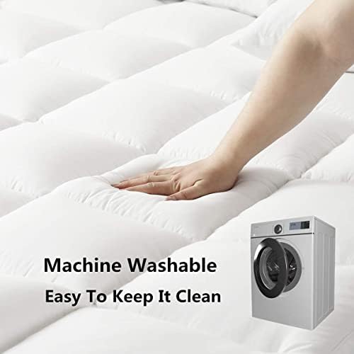 DROVAN Mattress Pad King Size - Cooling Supportive
