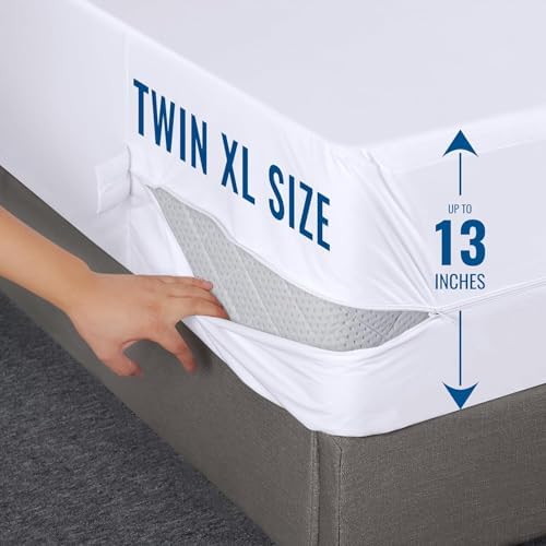 Utopia Bedding Mattress Encasement Twin XL 2 Pack