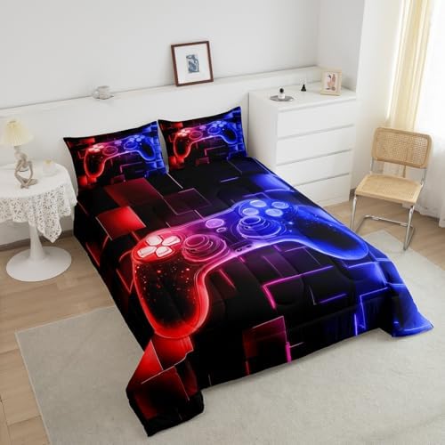 Erosebridal Gamer Comforter Set for Kids