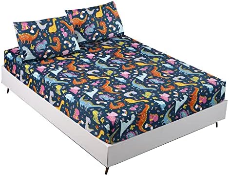 MAG Dinosaur Sheets Queen Set 3 Pcs