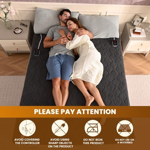 Bearhug Electric Heated Mattress Pad King Size 1
