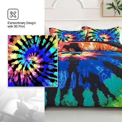 Koniroom Tie Dye Comforter Set King Size 1