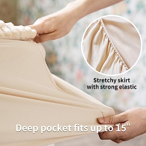 Heated Mattress Pad King Size Dual Control - 6 Heat Settings