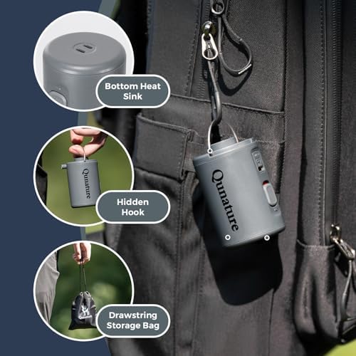 Qunature Portable Air Pump 4KPa for Inflatables