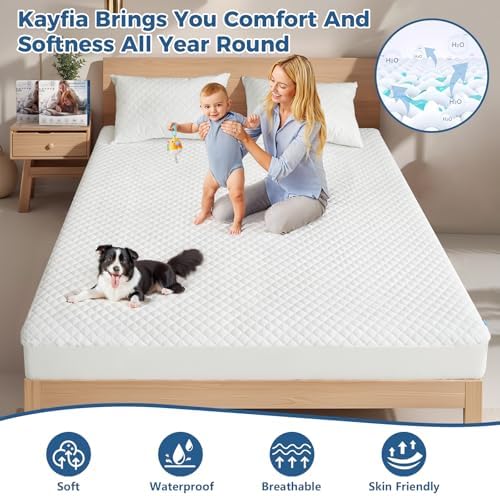 Kayfia Waterproof Mattress Protector Full Size