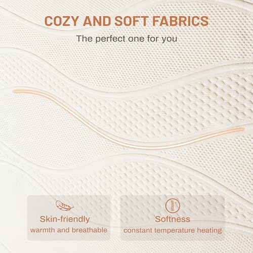 Texciting Heated Mattress Pad Twin Size Single Controller 1