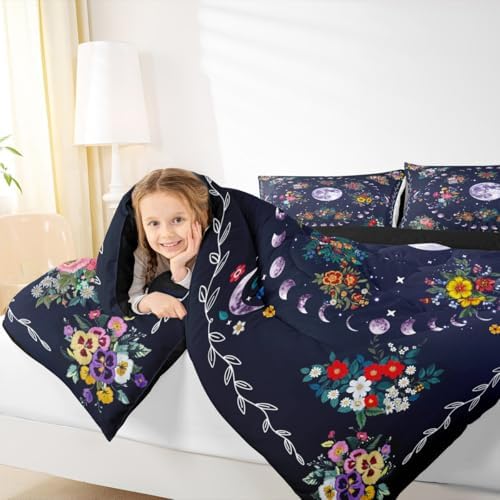 Manfei Sun Moon Kids Comforter Set
