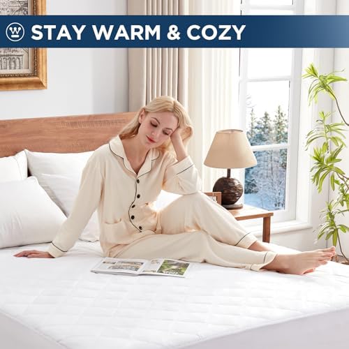 Westinghouse Queen Heated Mattress Pad with 10 Settings and Auto Off