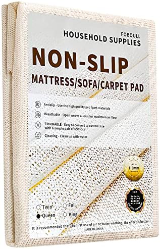 Foboull Mattress Slide Stopper Gripper Queen Size