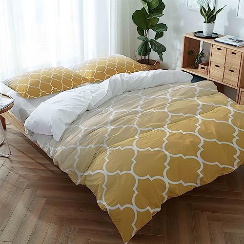 LooPoP 4PCS California King Duvet Cover Set 1