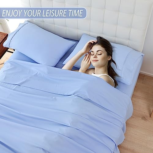 Luxury Soft Queen Sheet Set with Deep Pockets
