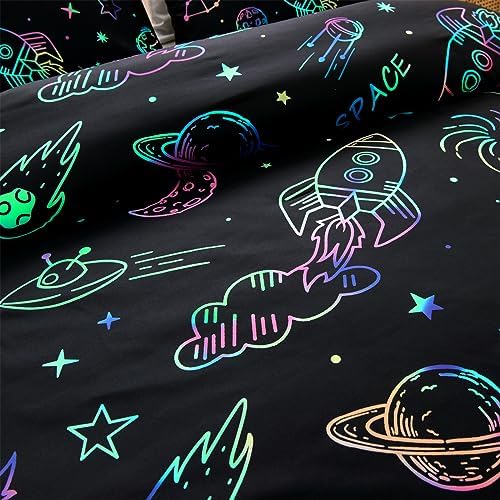 Aimuan Rocket Comforter Set for Kids