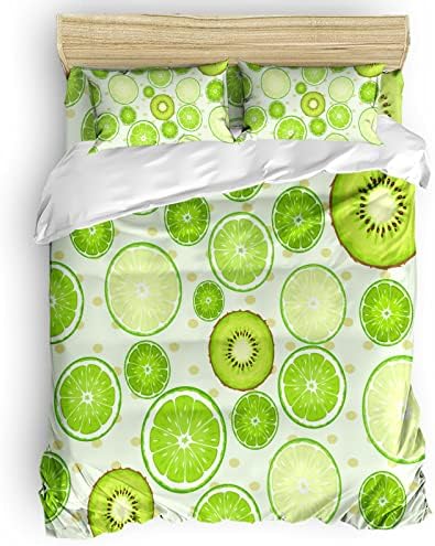 LooPoP 4PCS California King Duvet Cover Set