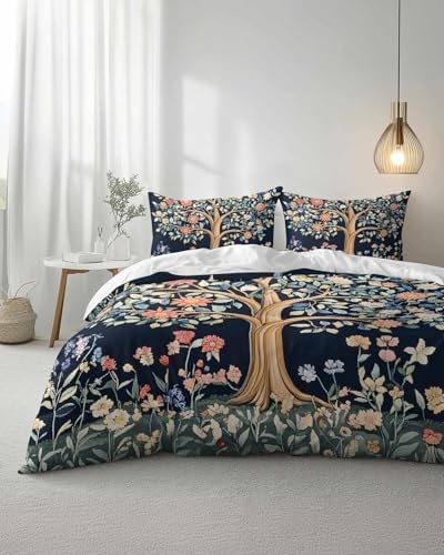 ZOE GARDEN Boho Tree Duvet Cover Set