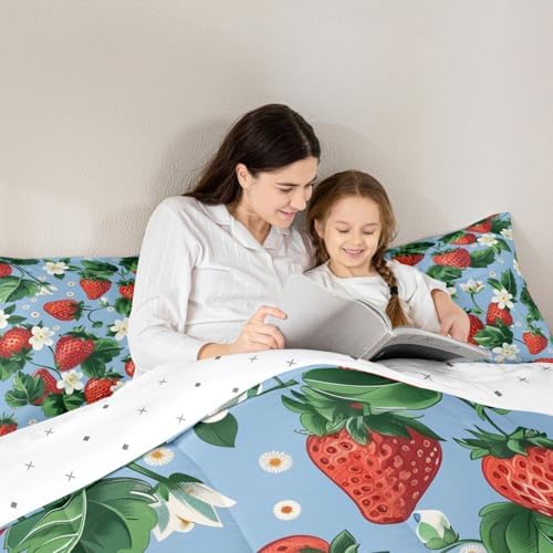 Strawberry Kids Comforter Set King Size