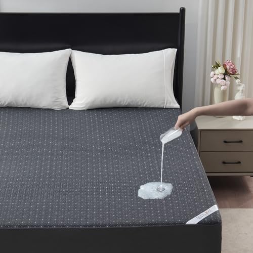 BEDLORE King Mattress Protector Waterproof Noiseless Deep Pocket