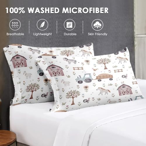 WeCozy Queen 4 Pcs Bed Sheet Set with 14 Deep Pocket