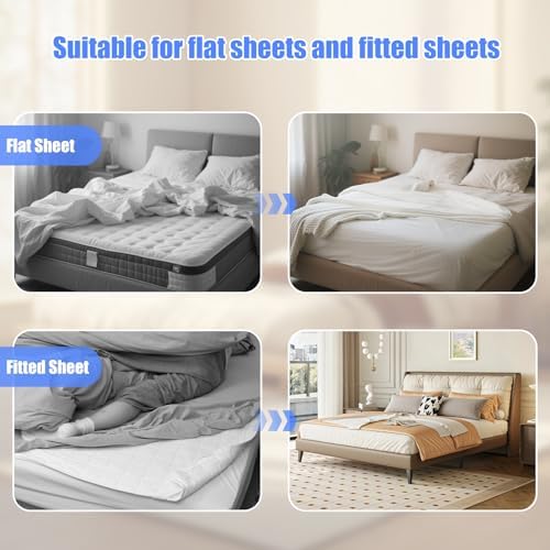 HOUSE AGAIN Universal Sheet Fasteners for All Mattress Sizes