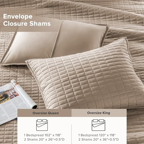 Comfort Spaces CS13-0933 Kienna Quilt Coverlet Bedspread Set