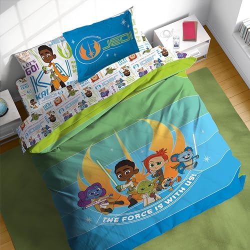 Disney Star Wars Young Jedi Comforter Set - 7 Piece Kids Bedding 1