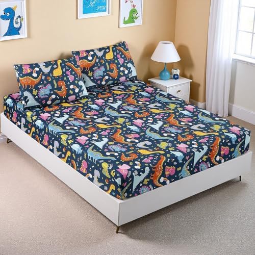 MAG Dinosaur Sheets Queen Set 3 Pcs