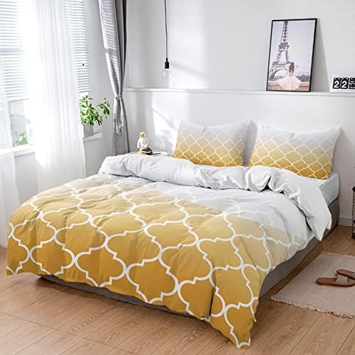 LooPoP 4PCS California King Duvet Cover Set 1