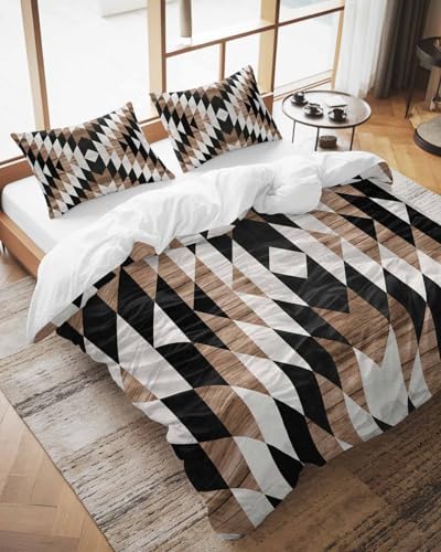 ZOE GARDEN Queen Duvet Cover Set with Pillowcases