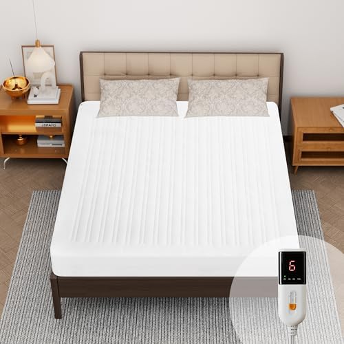 Texciting Heated Mattress Pad Full Size