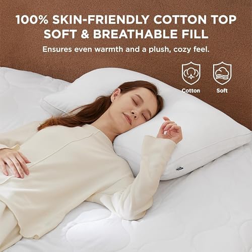 Bedsure Heated Mattress Pad Queen - 10 Heat Settings Waterproof Dual Controller