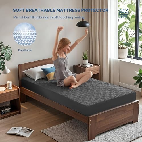BEDLORE Waterproof Mattress Protector Twin XL 39x80