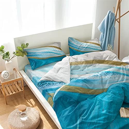 LooPoP 4PCS California King Comforter Set 1