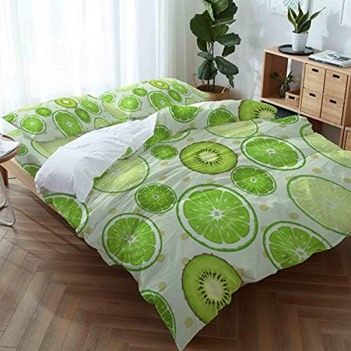 LooPoP 4PCS California King Duvet Cover Set