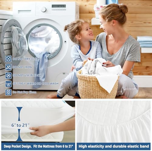 Kayfia Waterproof Mattress Protector Full Size