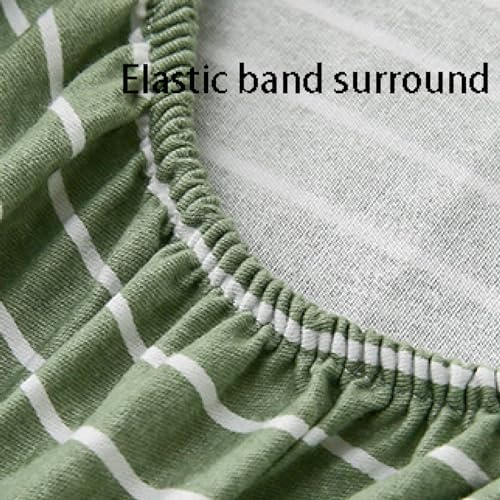FCLDESHOP 150x200cm Pure Cotton Fitted Sheet Cover
