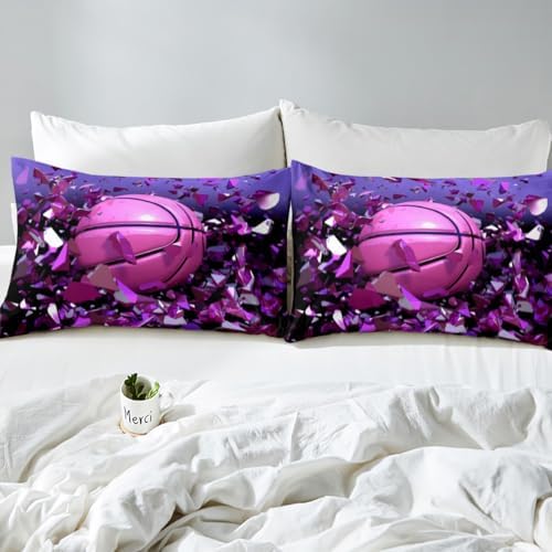Feelyou 3D Basketball Sheet Set for Kids