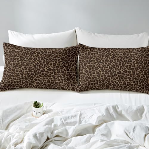 Erosebridal Cheetah Print Queen Bed Sheet Set