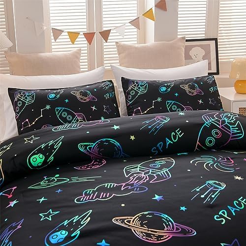 Aimuan Rocket Comforter Set for Kids