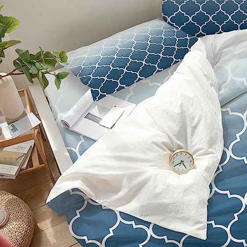 LooPoP California King Comforter Set Blue Ombre